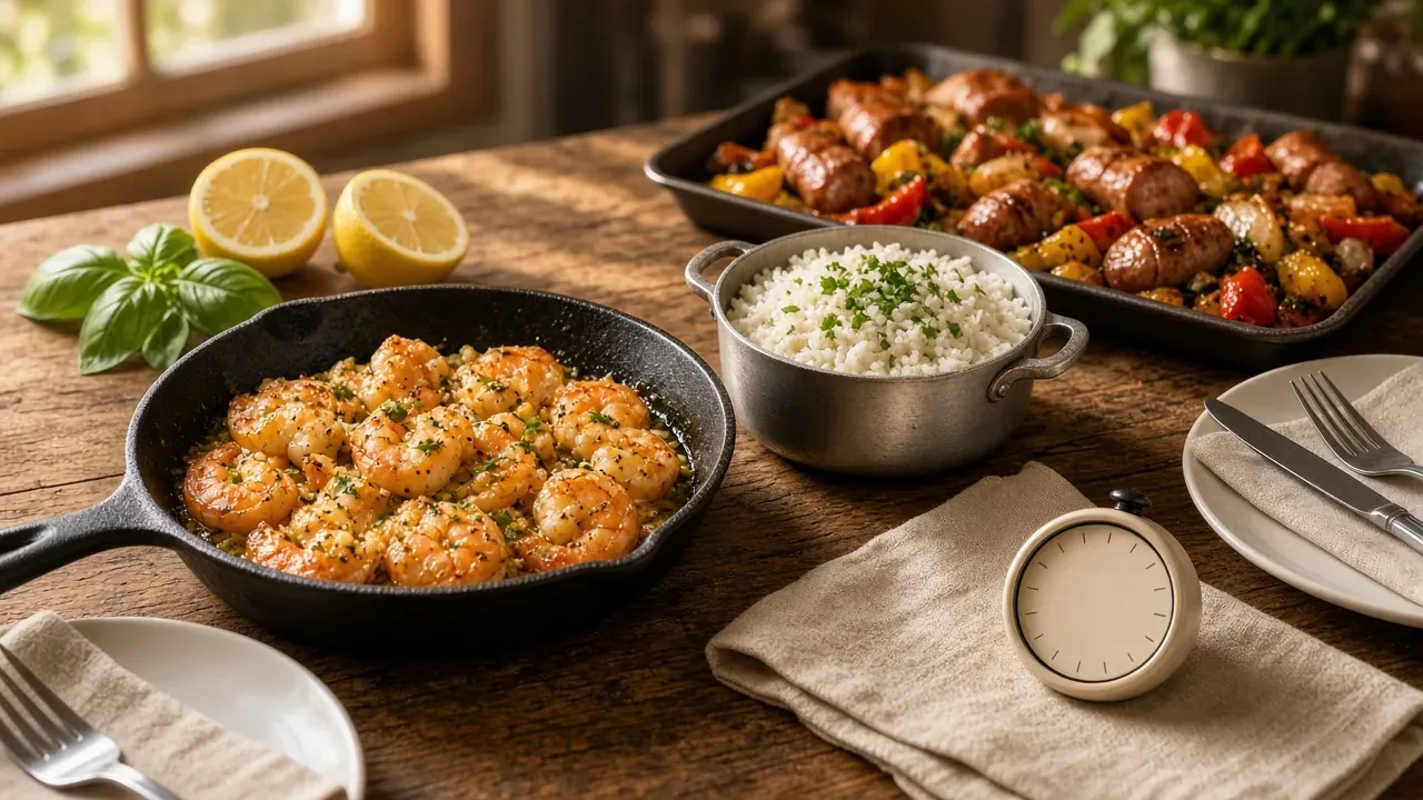 15 Easy Recipes for Weeknight Dinner Tagged by Time
