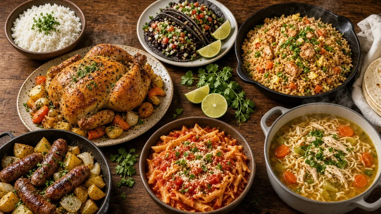 Cheap Dinner Ideas for Family: A 7-Night Rotation