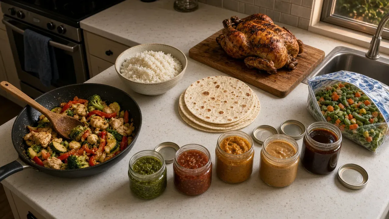 Easy Quick Delicious Dinner Recipes: 15-Minute Rotation