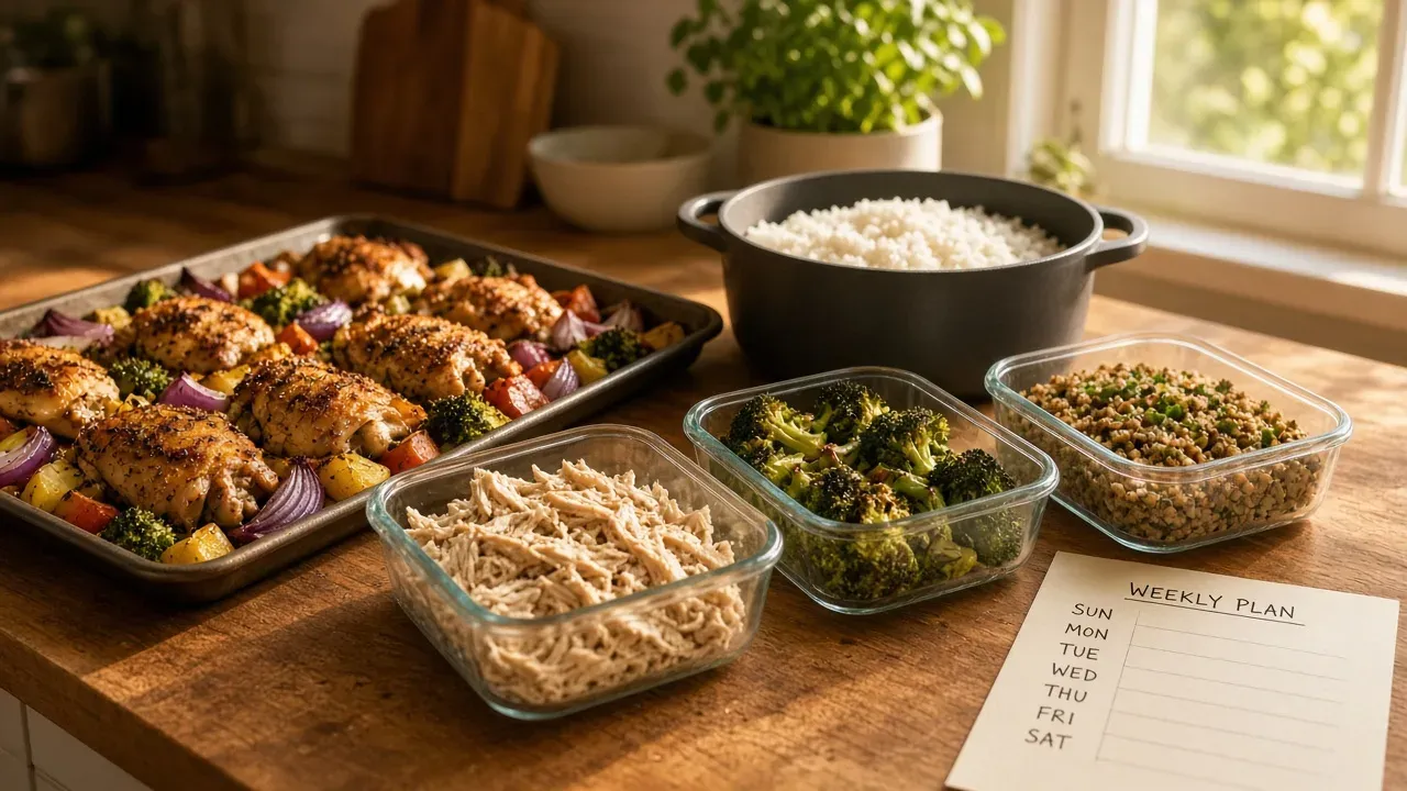 Easy Weekly Meal Prep Ideas: Cook a Week in 2 Hours