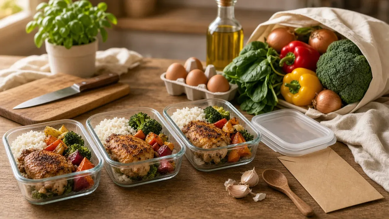Meal Prep for Beginners Shopping List: A Modular Framework