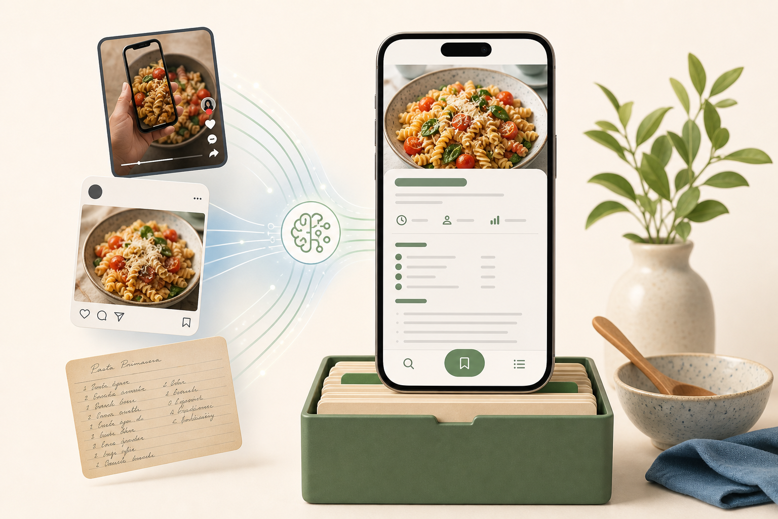 Recipe Management App: How AI Changes the Way You Store Recipes